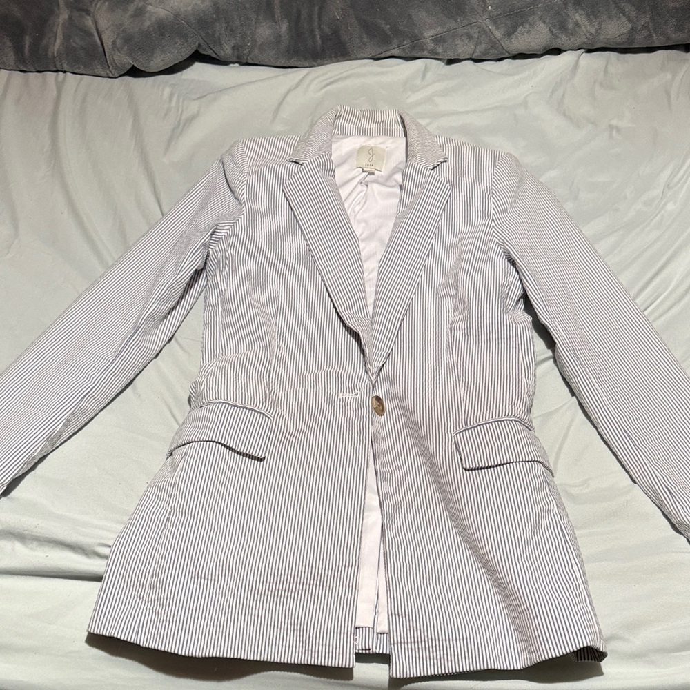 Women's Striped Blazer Jacket